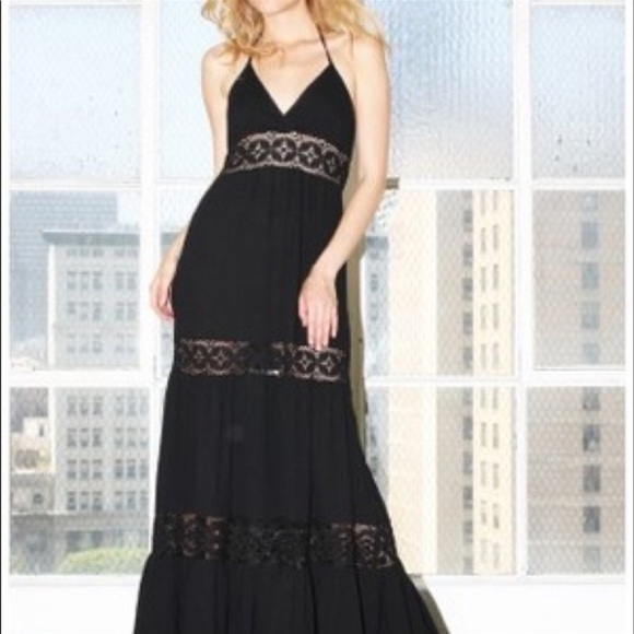 Michelle Jonas Dresses & Skirts - 🖤MICHELLE JONAS GAUZE MAXI
